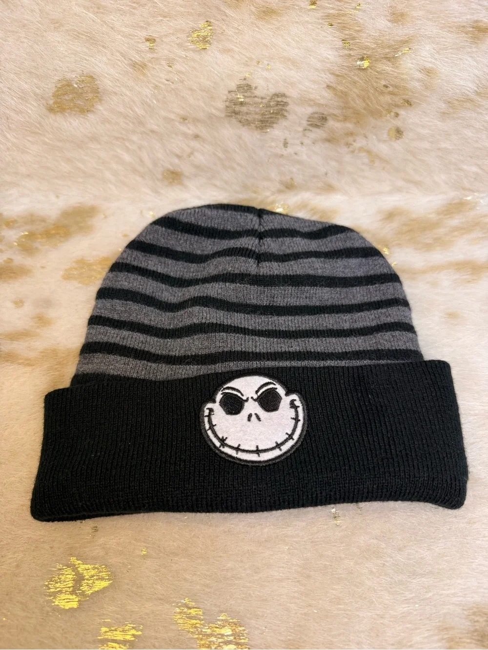 Disney Tim Burton’s The Nightmare Before Christmas Jack Skellington Beanie Hat